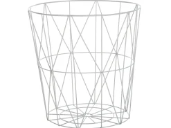 Beistelltisch Weis / Heller Holzfarbton 40 Cm Lanark