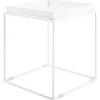 Beistelltisch Weis Quadratisch 40 X 40 Cm Saxon