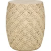 Beisttelltisch Beton Hellbeige Rund 33 Cm Zogno