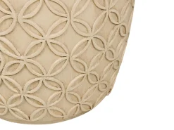 Beisttelltisch Beton Hellbeige Rund 33 Cm Zogno