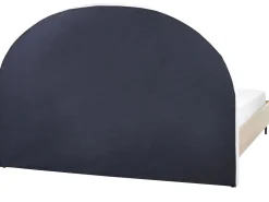 Bett Cremeweis / Heller Holzfarbton 180 X 200 Cm Millay