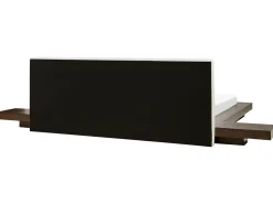 Bett Dunkler Holzfarbton Lattenrost 180 X 200 Cm Zen