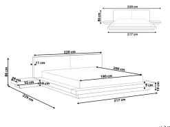 Bett Heller Holzfarbton Lattenrost 180 X 200 Cm Zen
