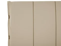 Bett Kunstleder Beige Lattenrost 180 X 200 Cm Betin