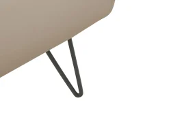 Bett Kunstleder Beige Lattenrost 180 X 200 Cm Betin