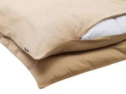 Bettwasche Set Beige Baumwollsatin 135 X 200 Cm Avondale