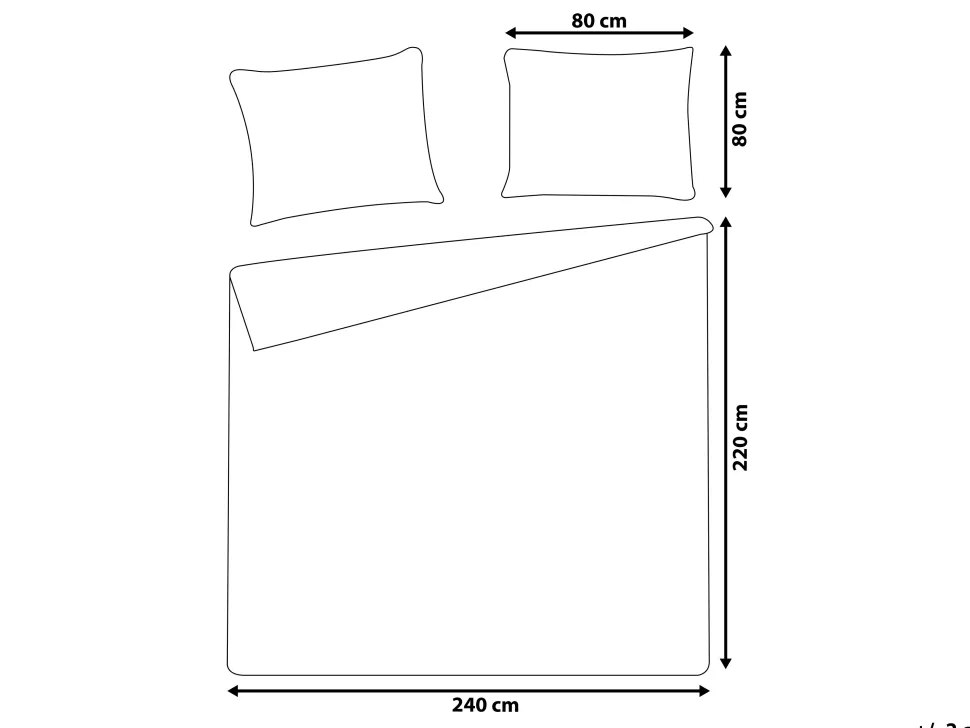 Bettwasche Set Beige Baumwollsatin 220 X 240 Cm Avondale