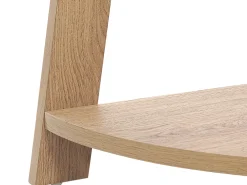 Bucherregal Heller Holzfarbton 5 Facher Mobile Solo