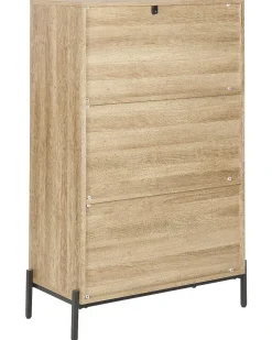 Bucherregal Helles Holz Mit Grau Moines
