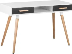 Buromobel-Set Weis / Grau Escalante/Frisco