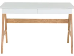 Buromobel-Set Weis / Heller Holzfabton Escalante/Sheslay