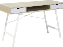 Buromobel-Set Weis / Heller Holzfabton Jenks/Clarita