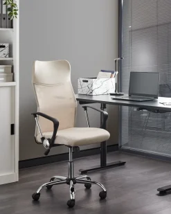 Burostuhl Beige Hohenverstellbar Design
