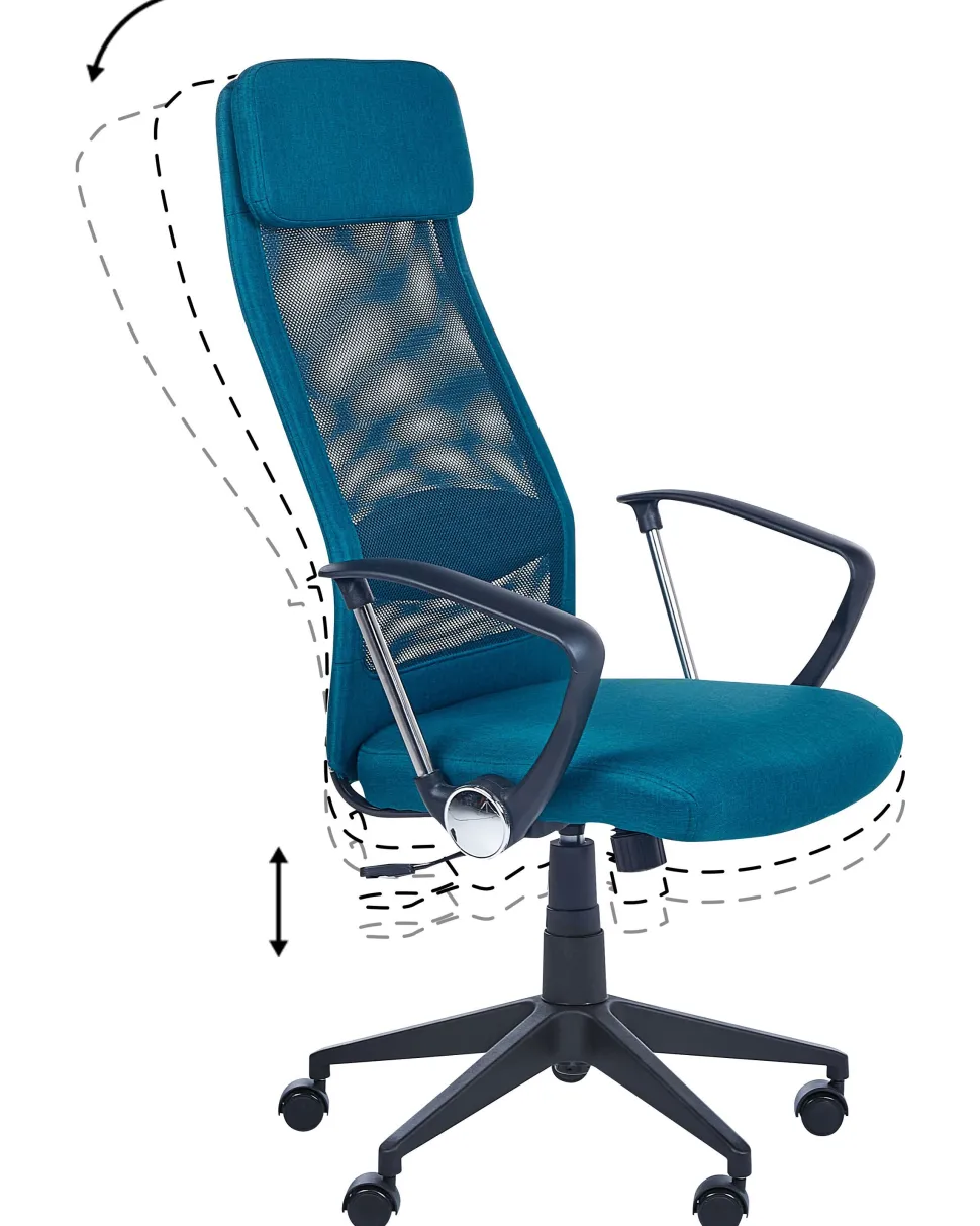 Burostuhl Blau Hohenverstellbar Pioneer