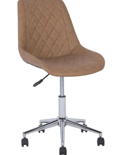 Burostuhl Kunstleder Braun Maribel