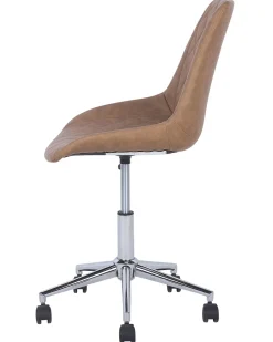 Burostuhl Kunstleder Braun Maribel