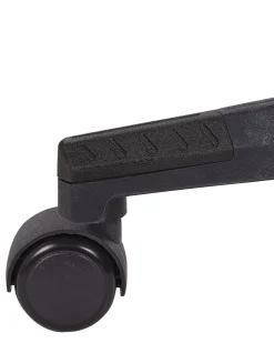 Burostuhl Kunstleder Schwarz Hohenverstellbar Mit Fusstutze Victory