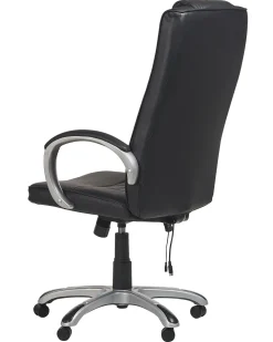 Burostuhl Kunstleder Schwarz Massagefunktion Heizfunktion Hohenverstellbar Grandeur Ii
