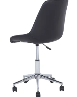 Burostuhl Kunstleder Schwarz Hohenverstellbar Maribel