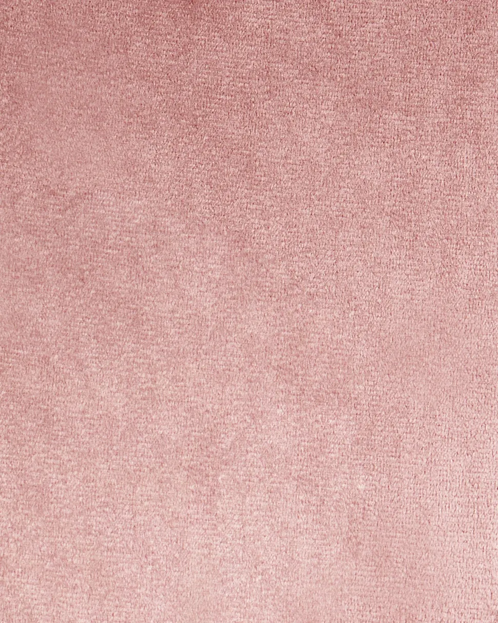 Burostuhl Samtstoff Rosa / Gold Hohenverstellbar Monticello Ii
