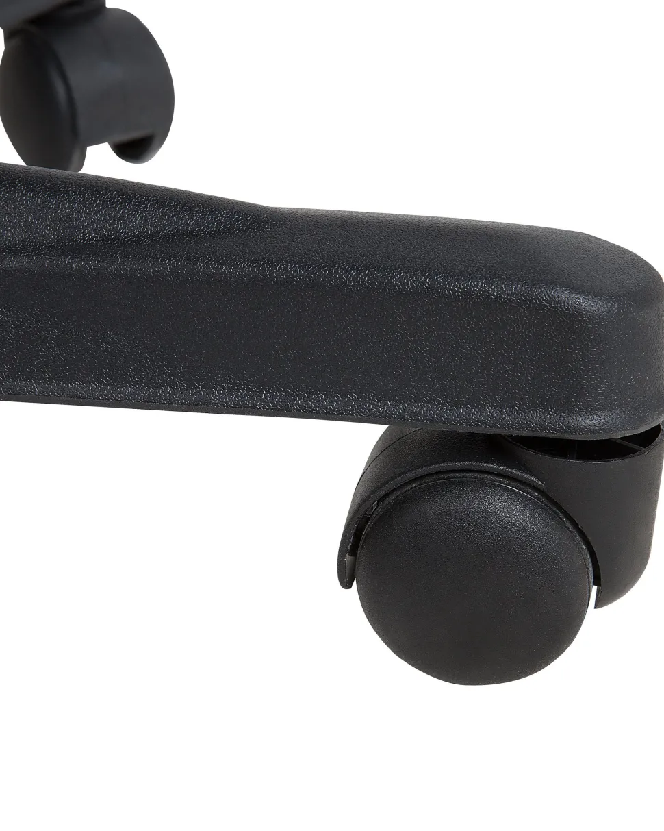 Burostuhl Schwarz / Braun Hohenverstellbar Deluxe