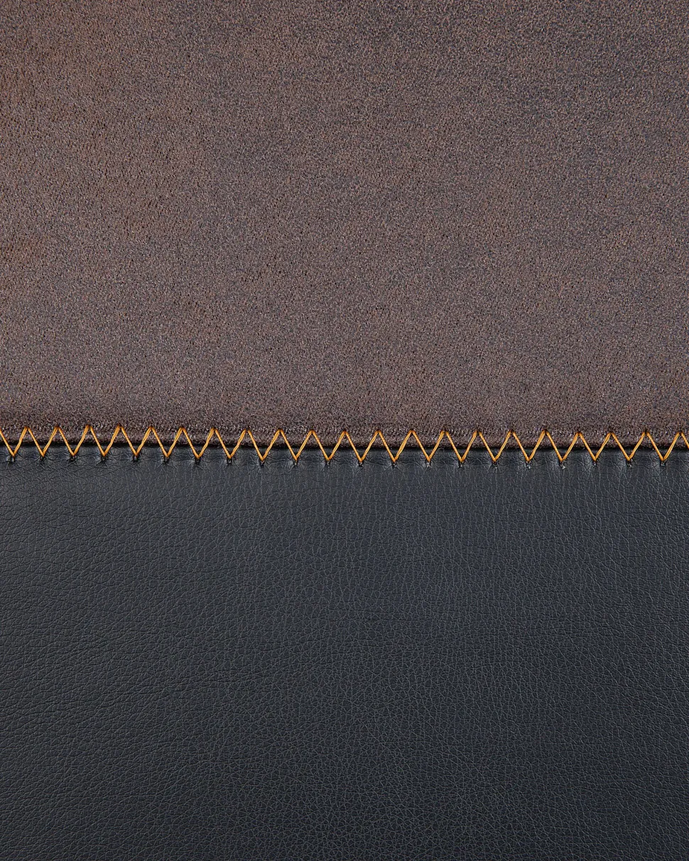 Burostuhl Schwarz / Braun Hohenverstellbar Deluxe