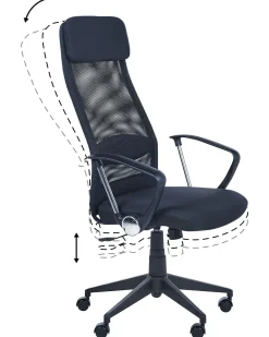 Burostuhl Schwarz Hohenverstellbar Pioneer