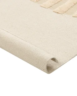 Cotton Kids Rug Lion Print 80 X 150 Cm Beige Balari