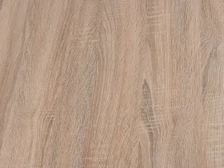 Couchtisch 2Er Set Holzoptik Hellbraun / Schwarz Gross Und Mittelgros Rund Melody