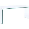 Couchtisch Glas Transparent 100 X 50 X 40 Cm Kendall