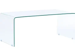 Couchtisch Glas Transparent 100 X 50 X 40 Cm Kendall