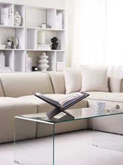 Couchtisch Glas Transparent 100 X 50 X 40 Cm Kendall