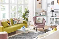 Couchtisch Glas Transparent 100 X 50 X 40 Cm Kendall