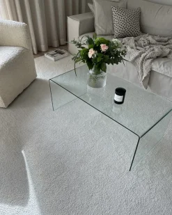 Couchtisch Glas Transparent 100 X 50 X 40 Cm Kendall