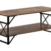 Couchtisch Holzoptik Braun Rechteckig Bolton
