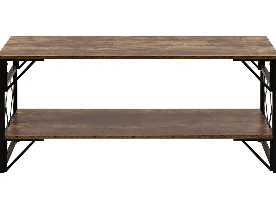 Couchtisch Holzoptik Braun Rechteckig Bolton