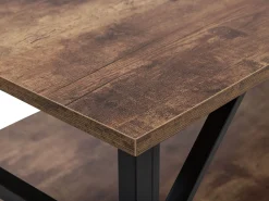 Couchtisch Holzoptik Braun Rechteckig Bolton