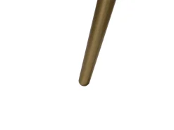 Couchtisch Marmor Optik Weis / Gold 61 Cm Ramona