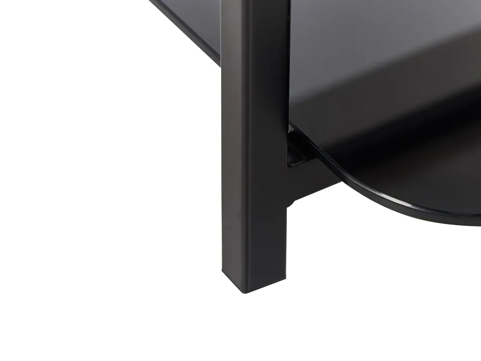 Couchtisch Marmor Optik Weis / Schwarz Rechteckig Gloster