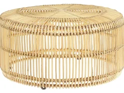 Couchtisch Rattan Naturlich 84 Cm Limni