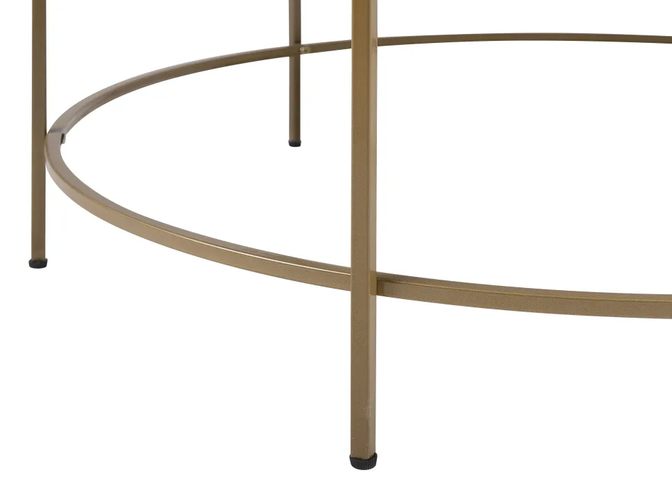 Couchtisch Schwarz / Gold 88 Cm Florence