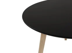 Couchtisch Schwarz / Hellbraun 80 Cm Tennessee