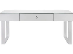Couchtisch Silber Mit Schublade Verspiegelt Nesle