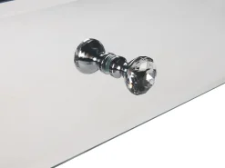 Couchtisch Silber Mit Schublade Verspiegelt Nesle