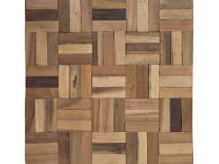 Couchtisch Teakholz Braun Quadratisch 45 X 45 Cm Gameti