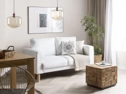 Couchtisch Teakholz Braun Quadratisch 45 X 45 Cm Gameti