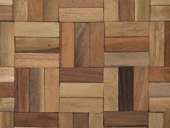 Couchtisch Teakholz Braun Quadratisch 45 X 45 Cm Gameti