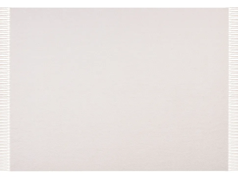 Decke Baumwolle Beige 125 X 150 Cm Yarsa