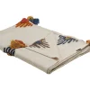 Decke Baumwolle Mehrfarbig 130 X 180 Cm Geometrisches Muster Munger