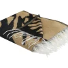 Decke Beige / Schwarz 130 X 170 Cm Kudiya